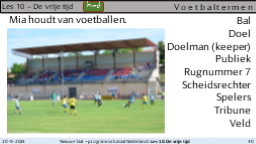10.8 Voetbaltermen