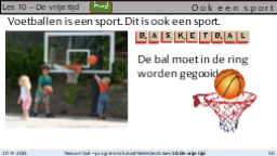10.9 Ook een sport
