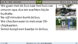9.3 Met de bus