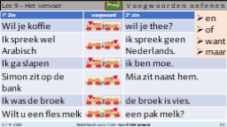 9.6 Voegwoorden oefenen