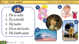 De letters CH