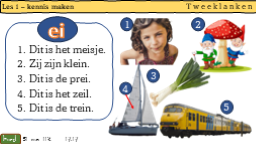 De letters EI