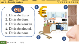 De letters EU