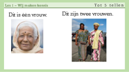 1.15 Tot 5 tellen