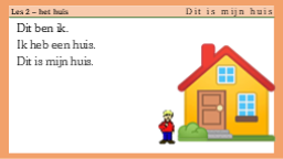 2.2 Dit is mijn huis