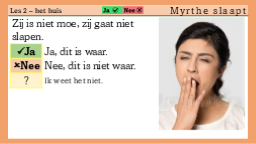 2.35 Myrthe slaapt - vragen