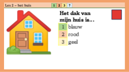 2.5 Van mijn huis
