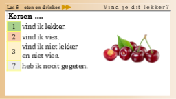 6.19 Vind je dit lekker?