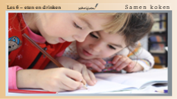6.4 Samen koken - dictee