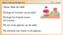 6.7 De tafel