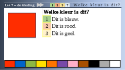 7.5 Welke kleur is dit?